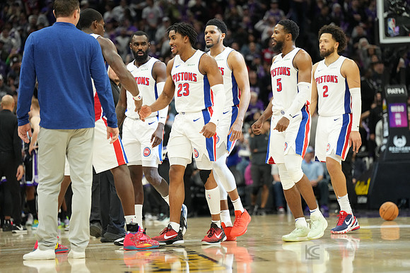 NBA: Detroit Pistons at Sacramento Kings