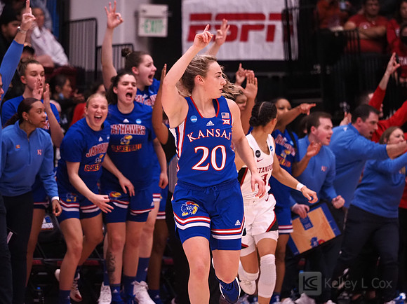 NCAA Womens Basketball: NCAA Tournament - Second Round-Kansas at Stanford
