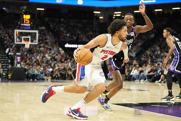 NBA: Detroit Pistons at Sacramento Kings
