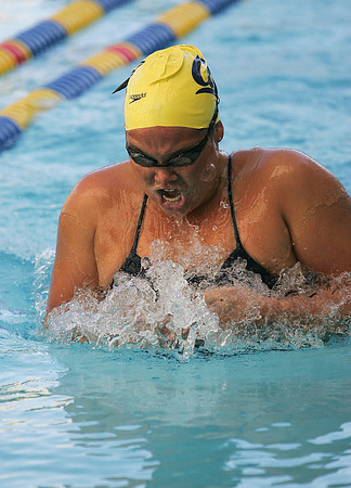 Cal Women's Swimming vs USC