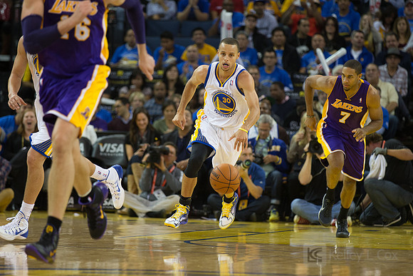 NBA: Los Angeles Lakers at Golden State Warriors