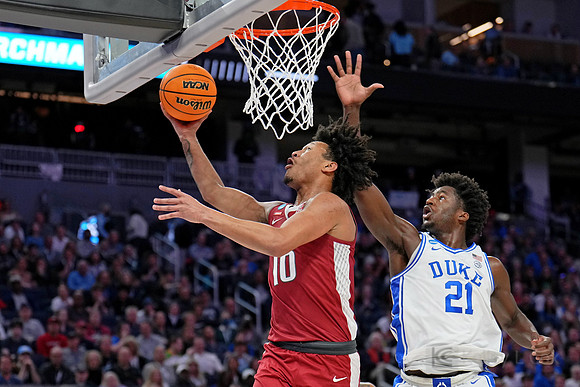 NCAA Basketball: NCAA Tournament West Regional-Arkansas vs Duke