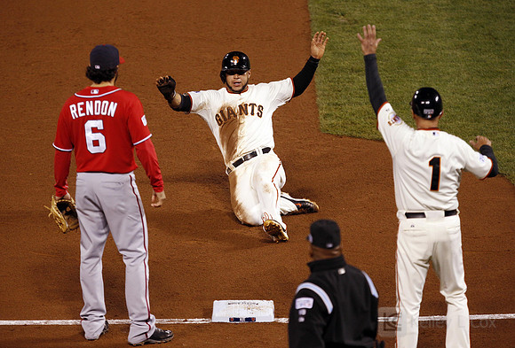 MLB: NLDS-Washington Nationals at San Francisco Giants
