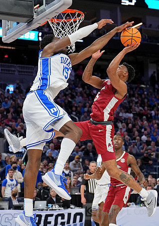 NCAA Basketball: NCAA Tournament West Regional-Arkansas vs Duke