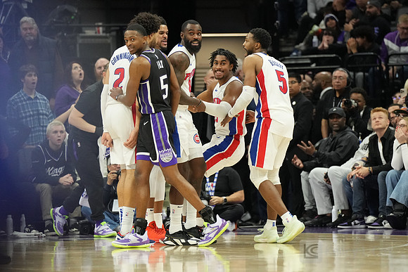 NBA: Detroit Pistons at Sacramento Kings
