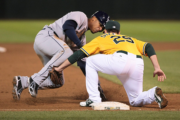 MLB: Tampa Bay Rays at Oakland Athletics