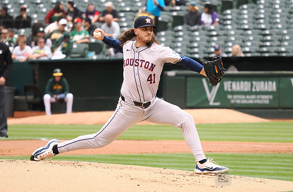 MLB: Houston Astros at Oakland Athletics