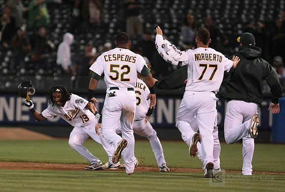 MLB: Tampa Bay Rays at Oakland Athletics