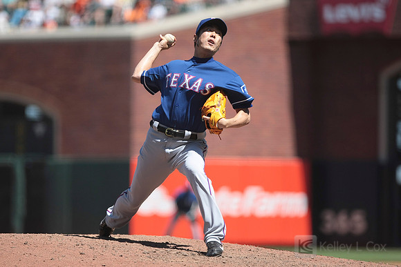 MLB: Texas Rangers at San Francisco Giants