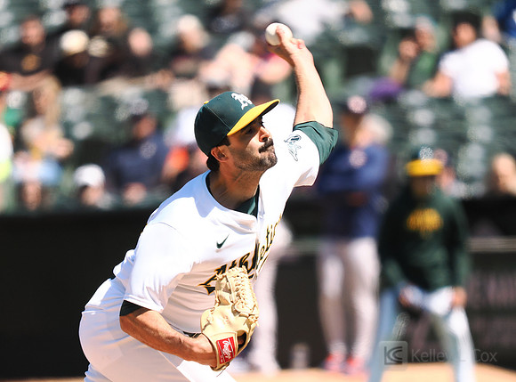 MLB: Houston Astros at Oakland Athletics