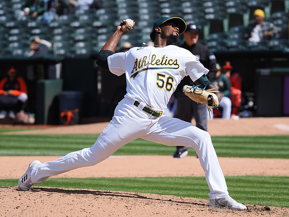 MLB: Baltimore Orioles at Oakland Athletics
