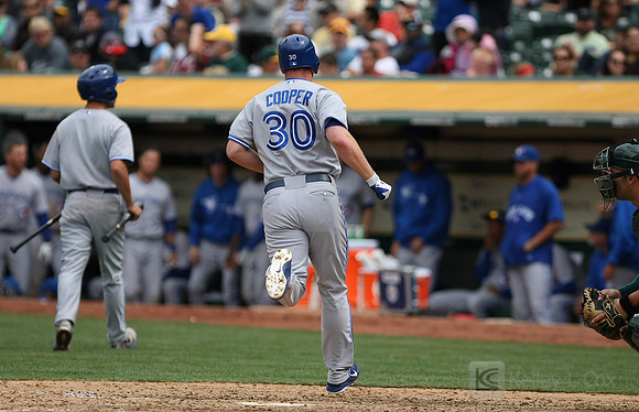 MLB: Toronto Blue Jays at Oakland Athletics