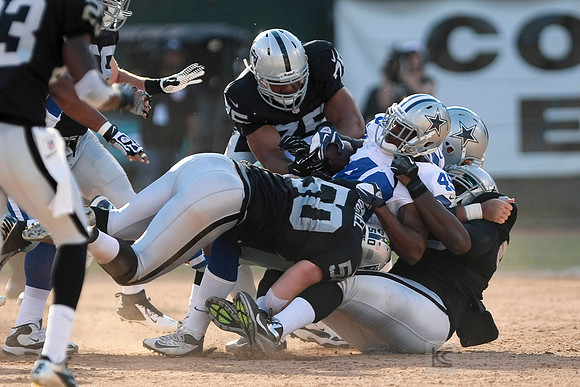 NFL: Preseason-Dallas Cowboys at Oakland Raiders