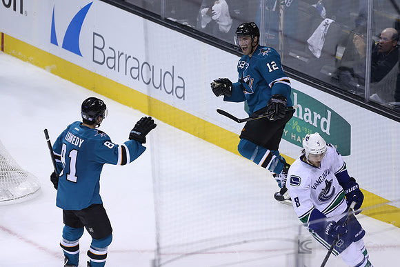 NHL: Vancouver Canucks at San Jose Sharks