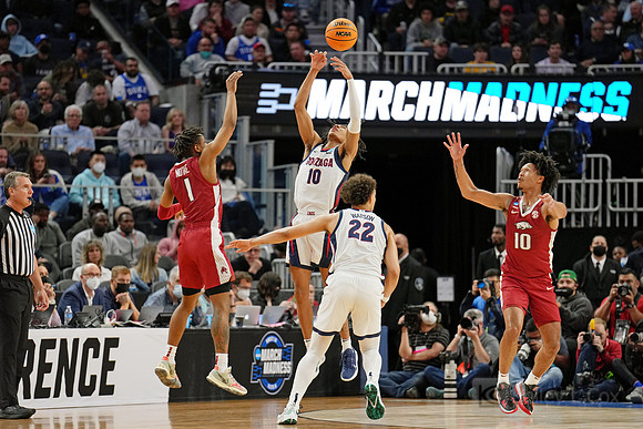 NCAA Basketball: NCAA Tournament West Regional-Arkansas vs Gonzaga