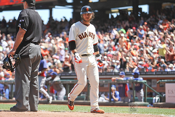 MLB: Texas Rangers at San Francisco Giants