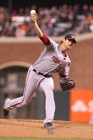 MLB: Washington Nationals at San Francisco Giants