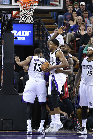 NBA: Miami Heat at Sacramento Kings