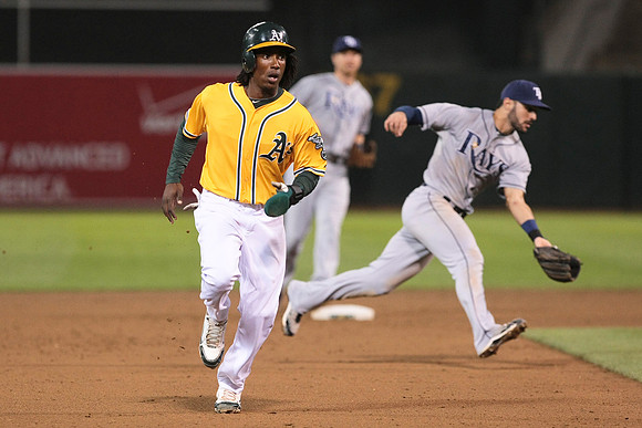 MLB: Tampa Bay Rays at Oakland Athletics