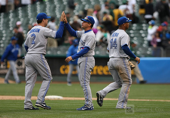 MLB: Toronto Blue Jays at Oakland Athletics