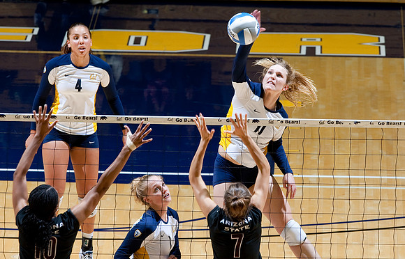 Cal Volleyball vs ASU