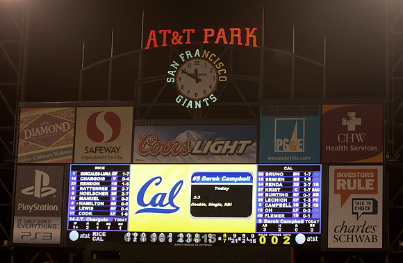 Cal Baseball vs Rice