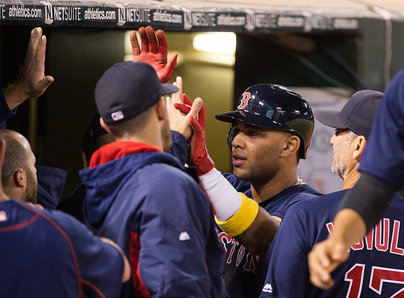 MLB: Boston Red Sox at Oakland Athletics