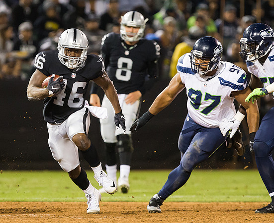 NFL: Preseason-Seattle Seahawks at Oakland Raiders