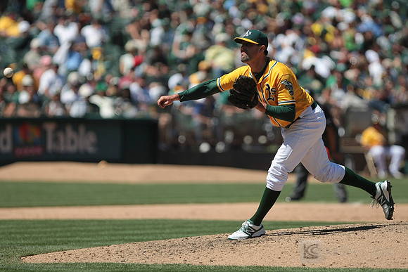 MLB: Los Angeles Angels at Oakland Athletics