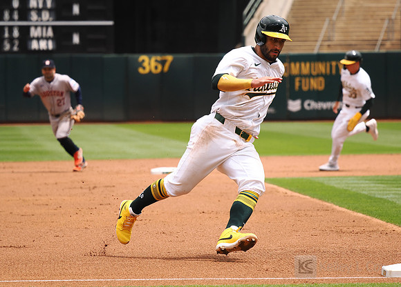 MLB: Houston Astros at Oakland Athletics