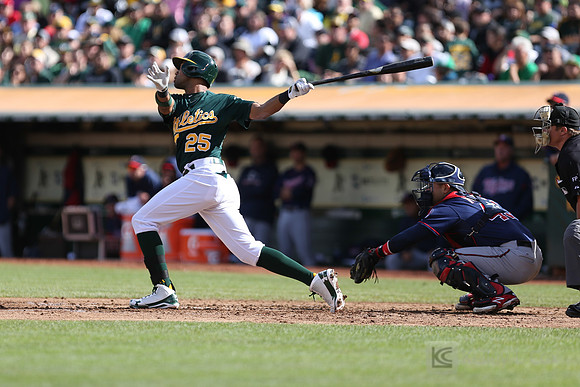 MLB: Minnesota Twins at Oakland Athletics
