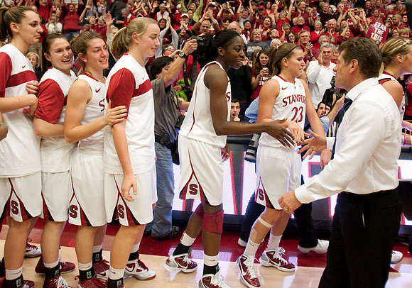 NCAA WOMEN'S BASKETBALL 2010 - Dec 30 - Connecticut at Stanford