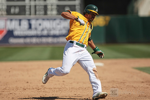 MLB: Cleveland Indians at Oakland Athletics