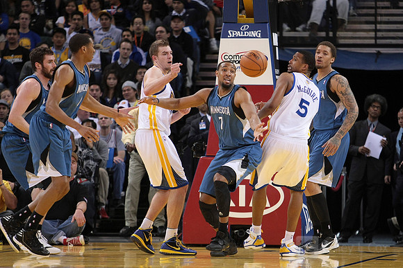 NBA: Minnesota Timberwolves at Golden State Warriors