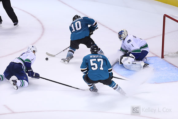NHL: Vancouver Canucks at San Jose Sharks