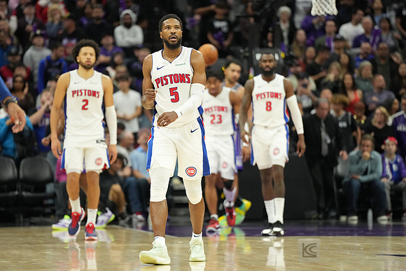 NBA: Detroit Pistons at Sacramento Kings