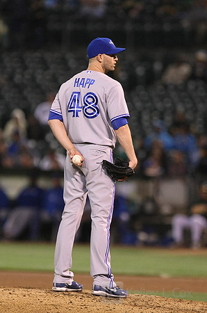 MLB: Toronto Blue Jays at Oakland Athletics