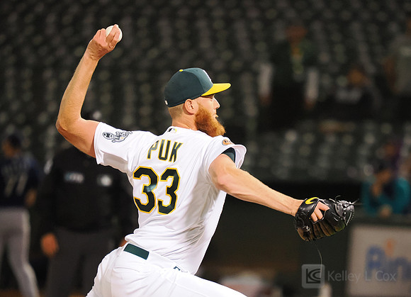 MLB: Seattle Mariners at Oakland Athletics