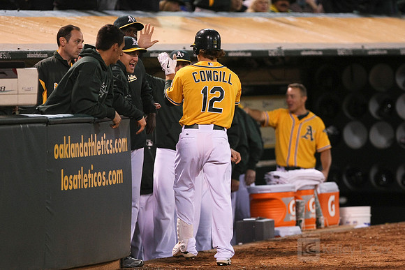 MLB: Texas Rangers at Oakland Athletics