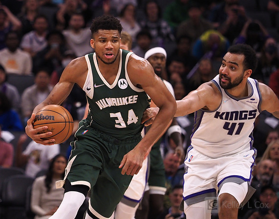 NBA: Milwaukee Bucks at Sacramento Kings