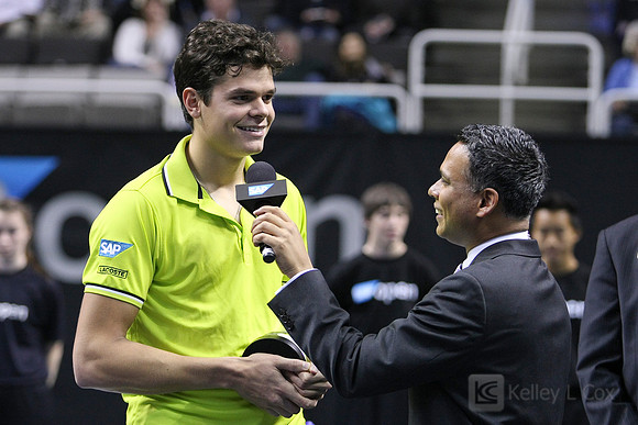 Tennis: SAP Open-Raonic vs Istomin